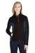 Spyder 187335 Womens Constant Full Zip Sweater Fleece Jacket Black Front