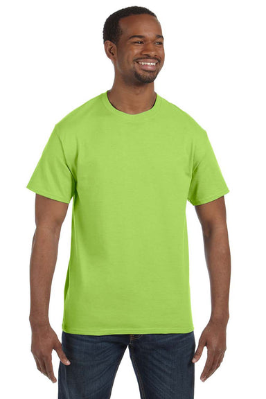 Lime green hot sale dri fit shirt