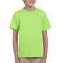 Fruit Of The Loom Youth HD Jersey Short Sleeve Crewneck T-Shirt - Neon Green