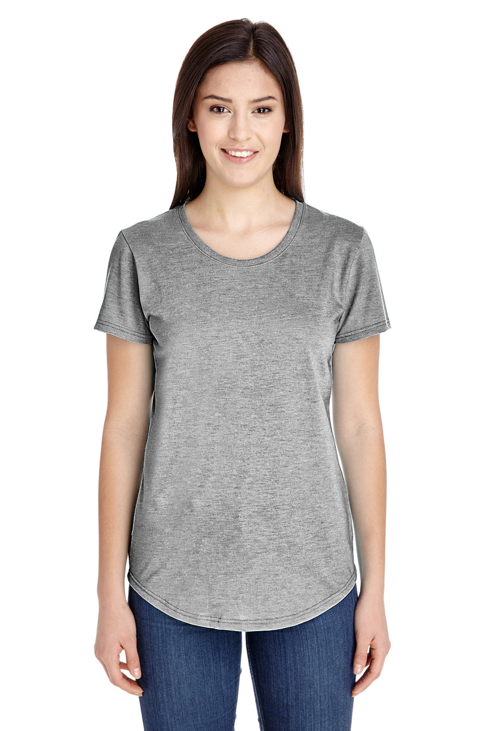 Anvil Womens Short Sleeve Crewneck T-Shirt 6750L - BigTopShirtShop.com