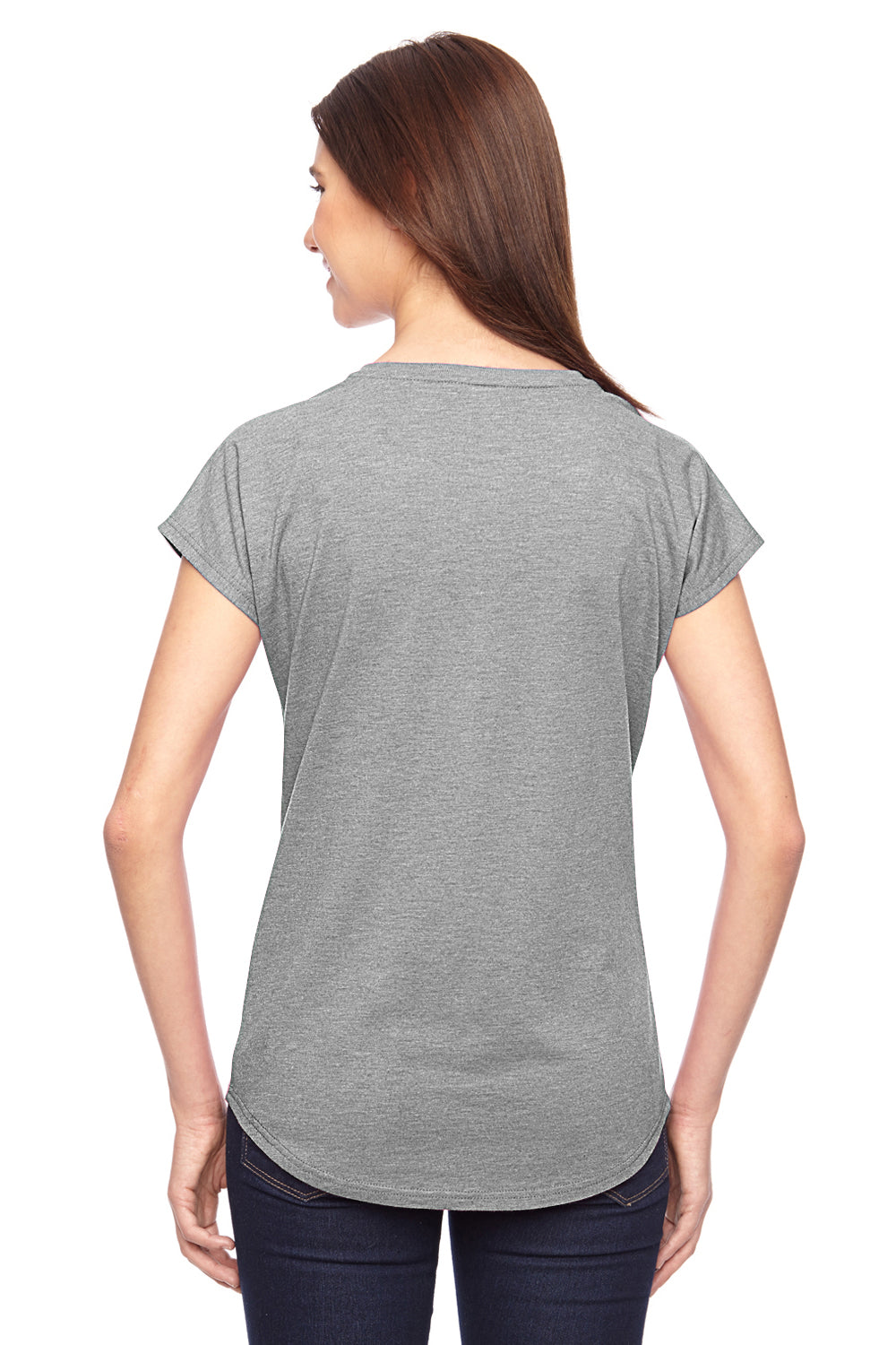 Anvil Womens Short Sleeve V-Neck T-Shirt 6750VL - BigTopShirtShop.com