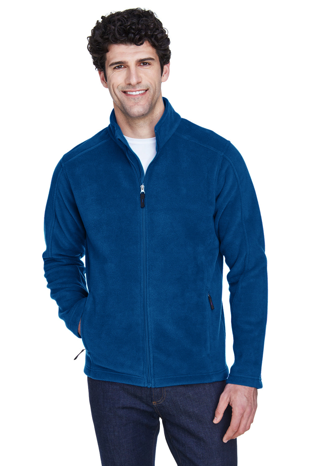 Core 365 Mens Journey Full Zip Fleece Jacket 88190 - BigTopShirtShop.com