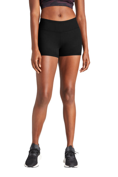 Sport-Tek LPST890 Womens Black Moisture Wicking Leggings —