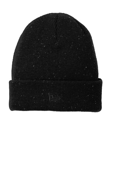 New Era NE905 Mens Graphite Grey/Black Speckled Beanie