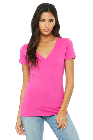 Bella + Canvas 6035  Women's Deep V-Neck T-Shirt