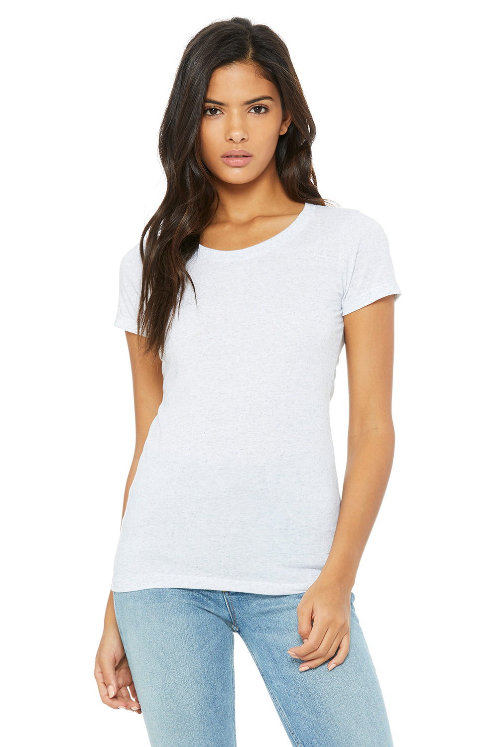 Bella + Canvas Womens Short Sleeve Crewneck T-Shirt B8413 ...