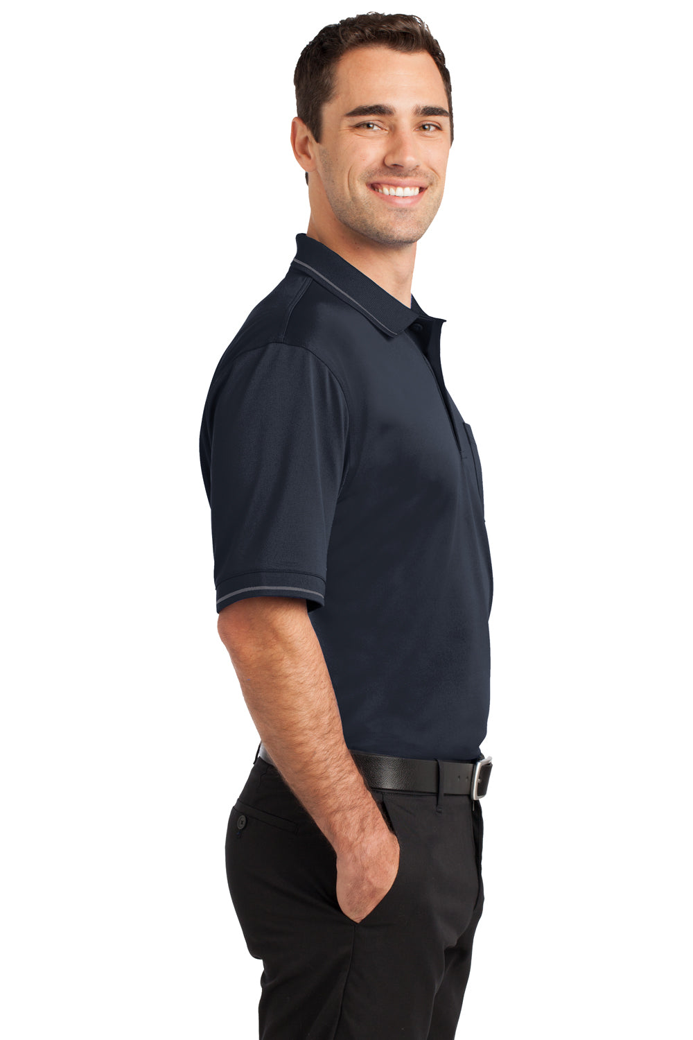 CornerStone Mens Select Moisture Wicking Short Sleeve Polo Shirt w/ Po ...