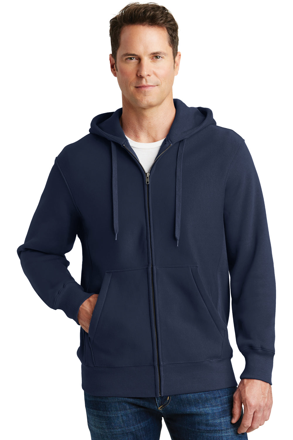 sport tek full zip sweatshirt