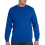 Gildan Mens DryBlend Moisture Wicking Fleece Crewneck Sweatshirt - Royal Blue
