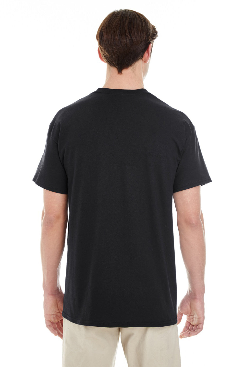 Download Gildan 5300 G530 Mens Black Short Sleeve Crewneck T Shirt W Pocket Bigtopshirtshop Com
