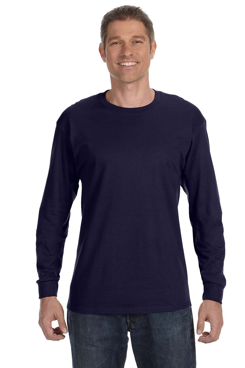 Download Gildan Mens Long Sleeve Crewneck T-Shirt G540 ...