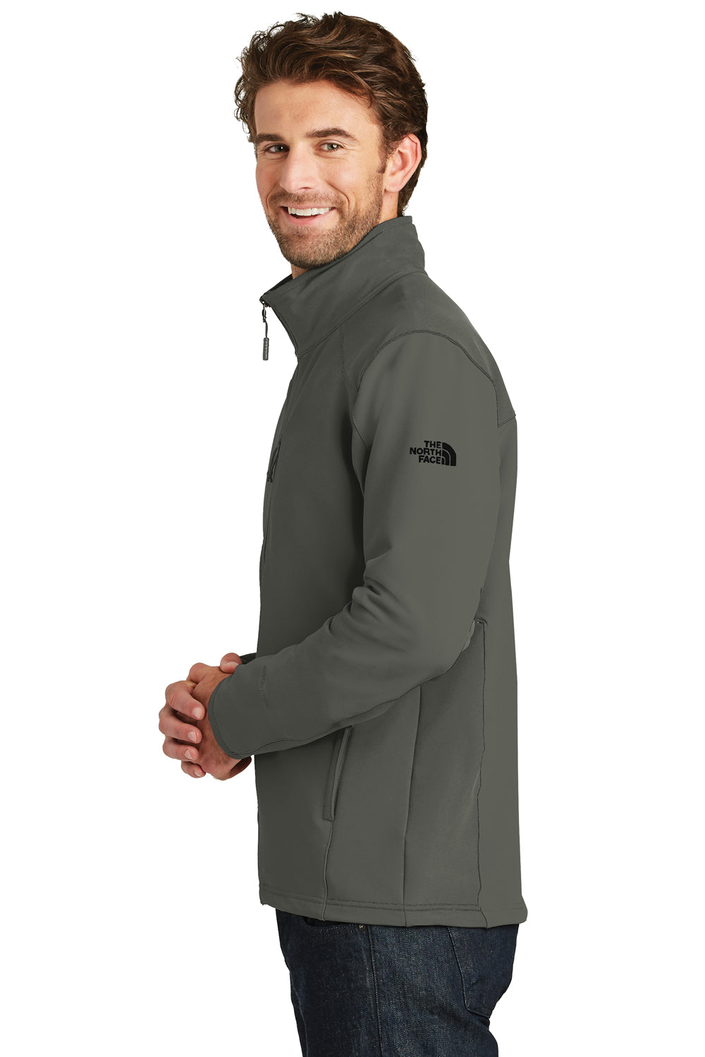 north face side zip jacket