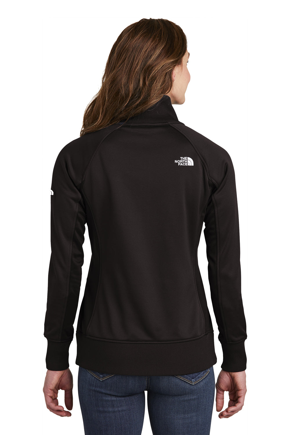 womens black fleece north face jacket