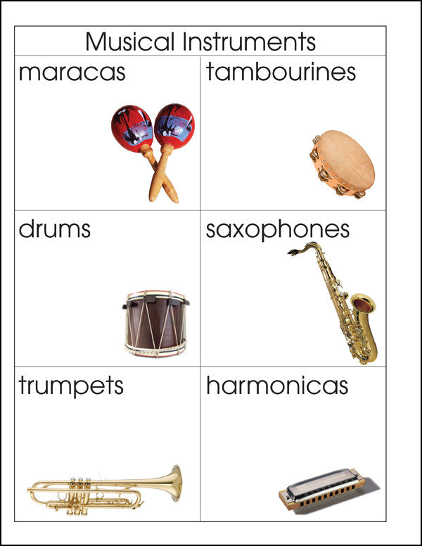 Musical Instruments – Montessori Materials by Lakeview