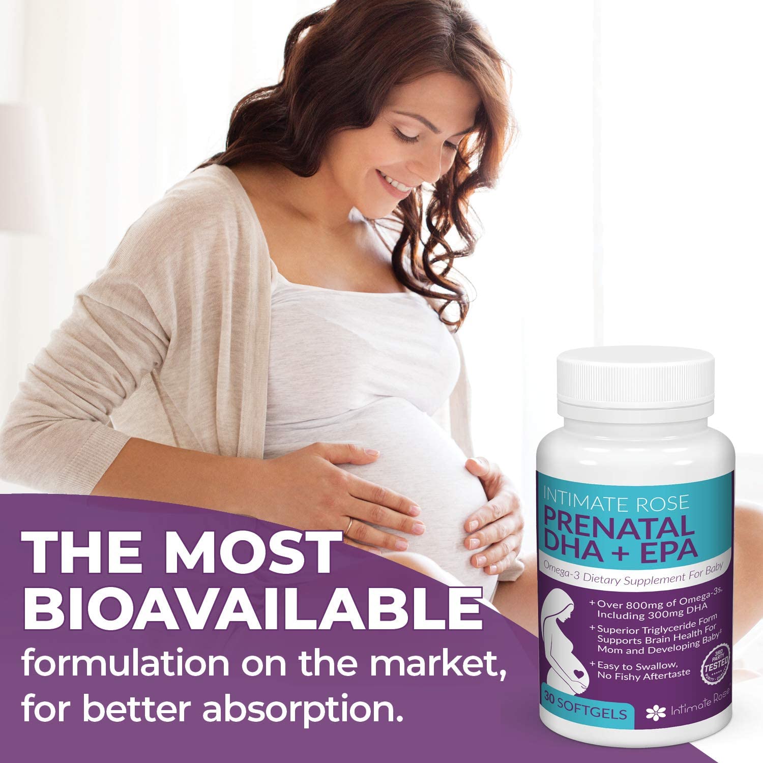 Prenatal Omega 3 Dha Epa Supplement Intimate Rose