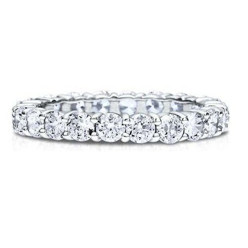 E.W Adams 18ct White Gold Diamond Full Eternity Ring, N at John Lewis &  Partners