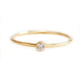 Diamond Bezel Ring .05 CT