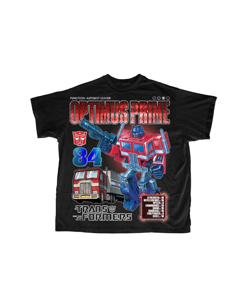 OPTIMUS PRIME TEE - Black