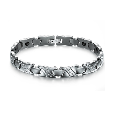 mens crystal bracelet