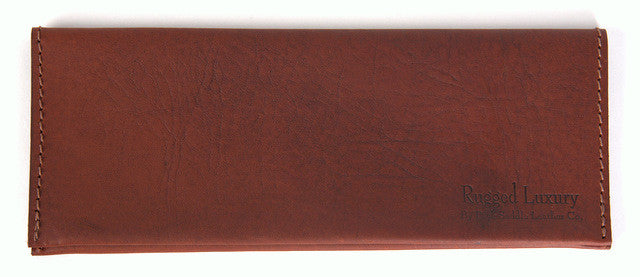 Leather Cheque Book Cover 100 page – Rugged Luxury