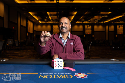 Jasthi Kumar Wins The $1100 High Roller