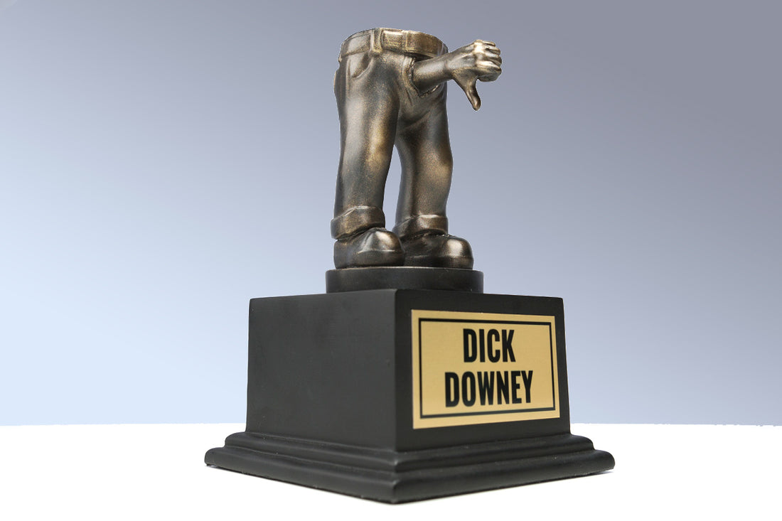 Fantasy Football Loser Trophy: 'Dick Downey'
