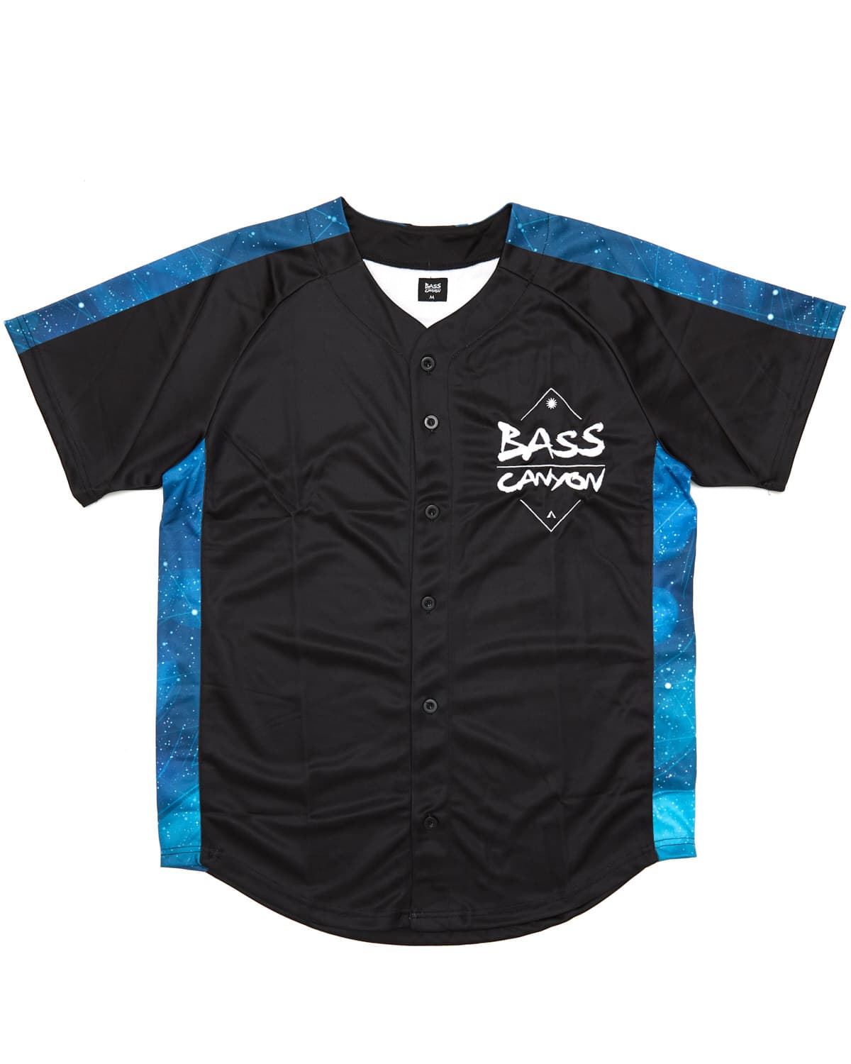 blue and black baseball jersey