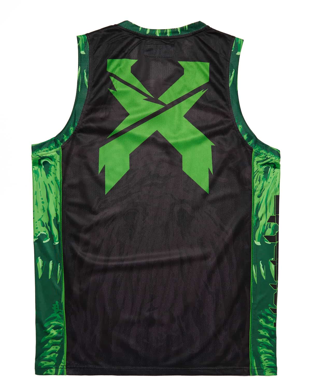 green jersey basketball uniform