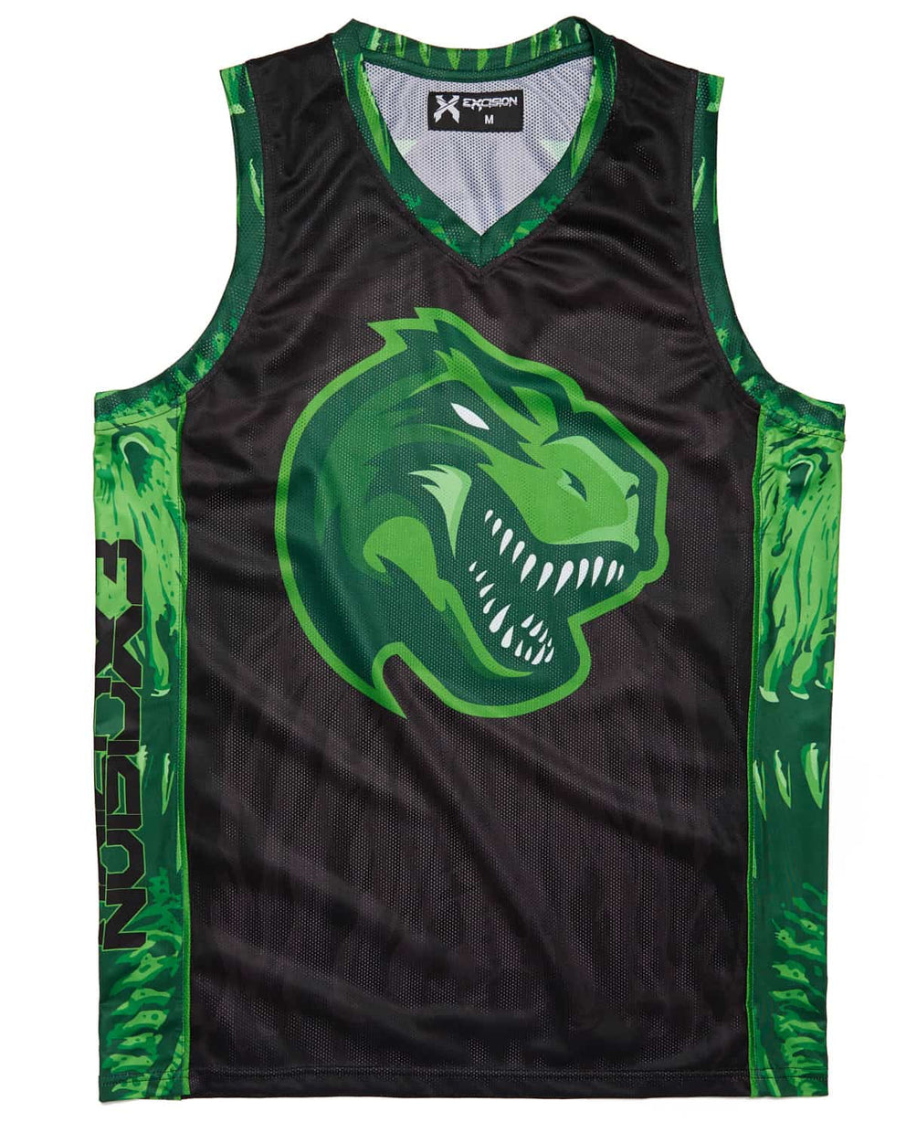 green basketball jersey