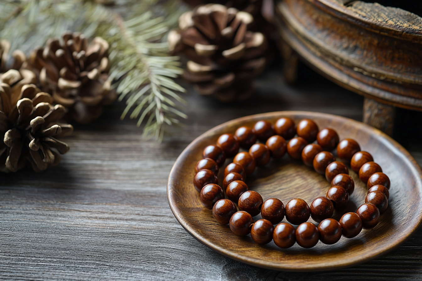 Dalbergia Odorifera Bead Bracelets: A Journey to Elegance and Healing Energy-3