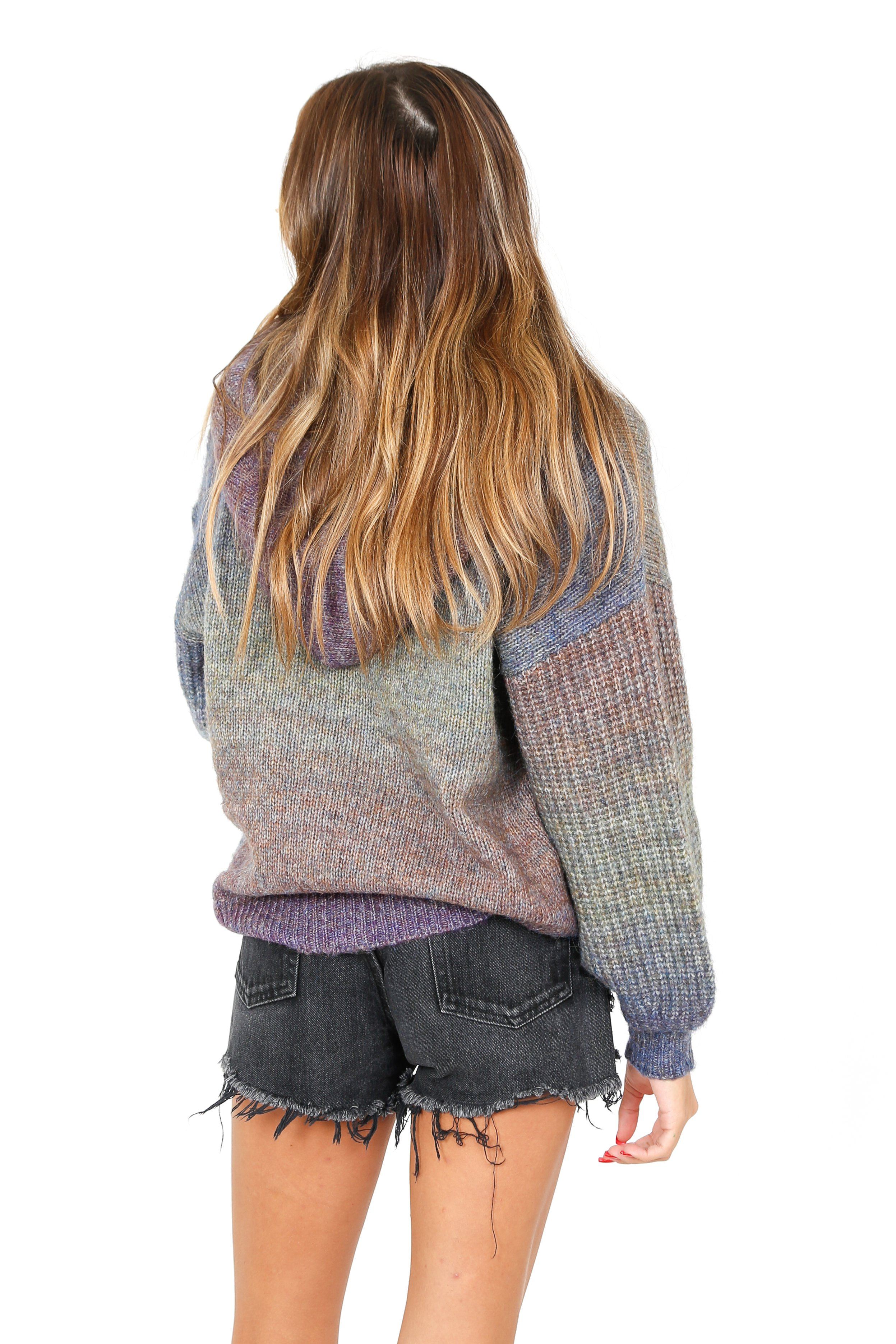 Twilight Knit Hoodie - Multi