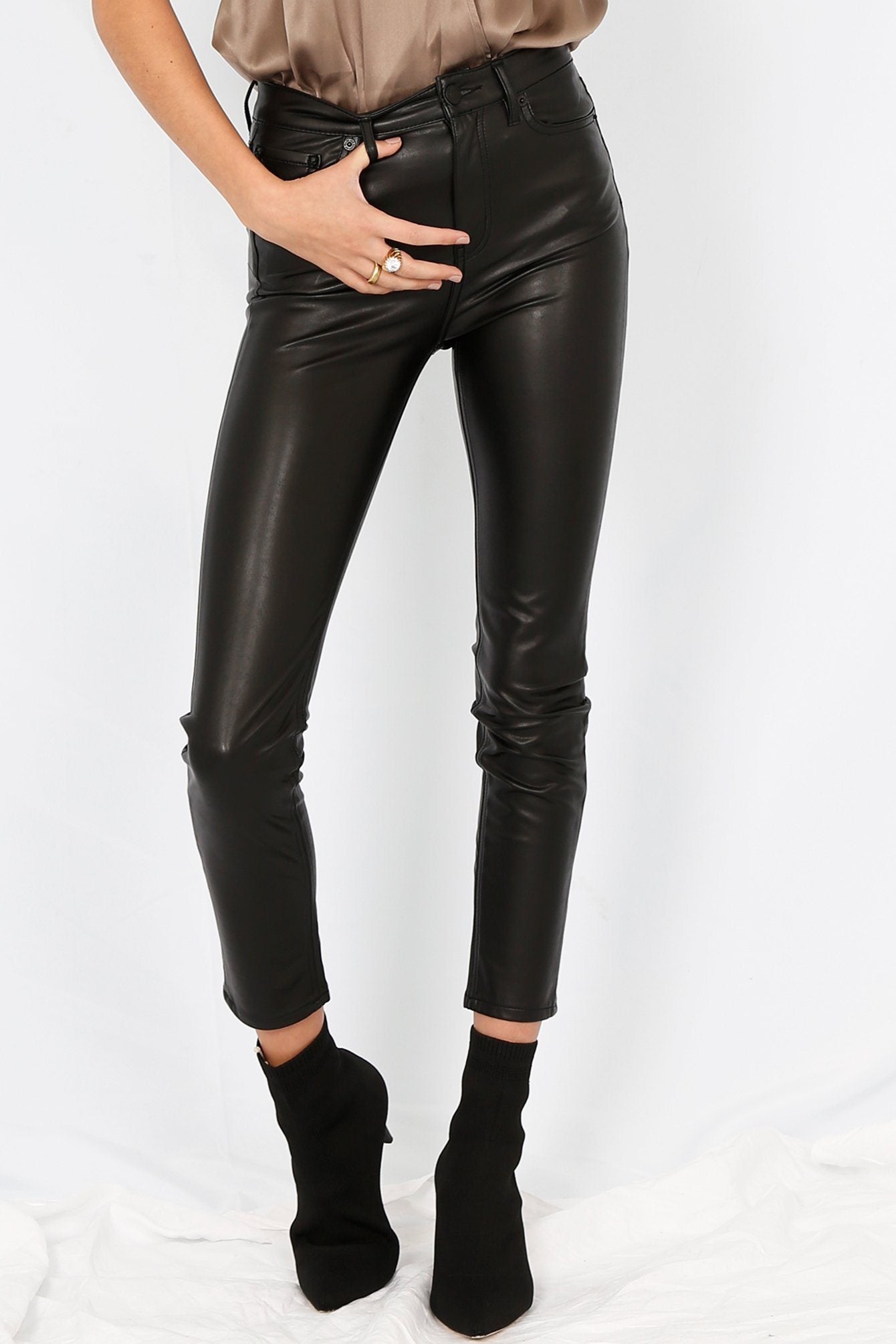 the kooples leather trousers