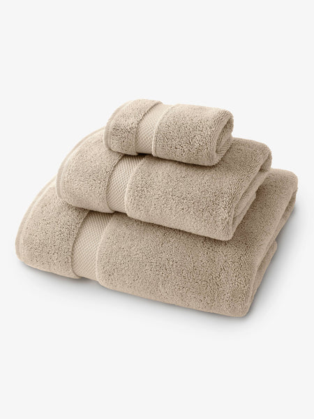 Supreme Hygro® Supima Cotton Bath Towel Collection – Stone