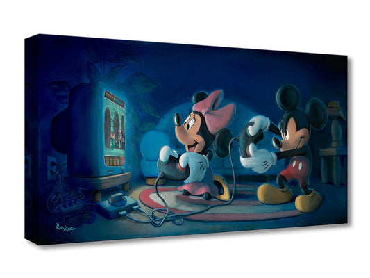 Mickey Mouse Minnie Mouse Fishing Walt Disney Fine Art Rob Kaz Limited –  Charles Scott Gallery