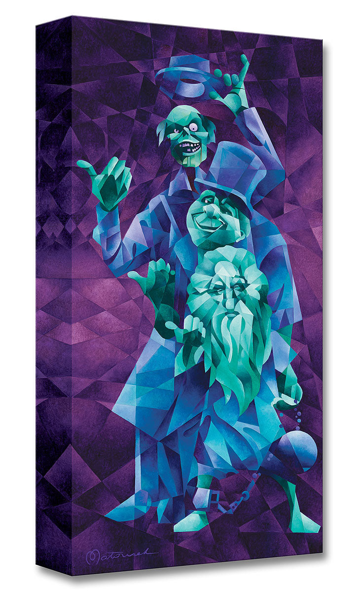 Disneyworld Haunted Mansion Walt Disney Fine Art Tom Matousek