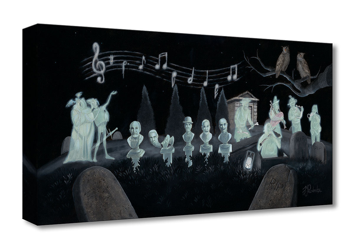 Haunted Mansion Disneyland Walt Disney Fine Art Michael Humphries