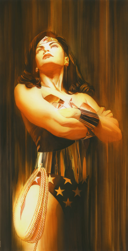 Gods: Wonder Woman Giclee on Canvas by Alex Ross