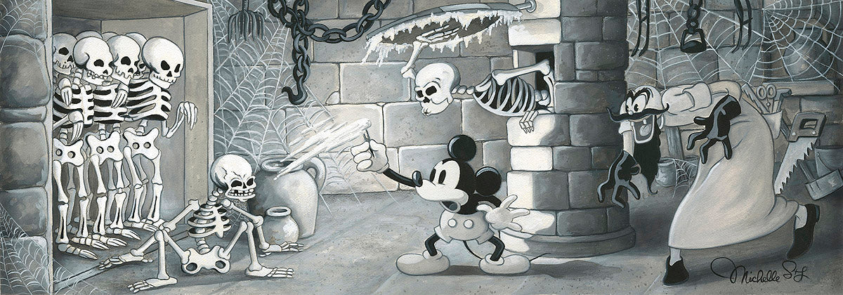 Mickey Mouse Beach Walt Disney Fine Art Michelle St. Laurent