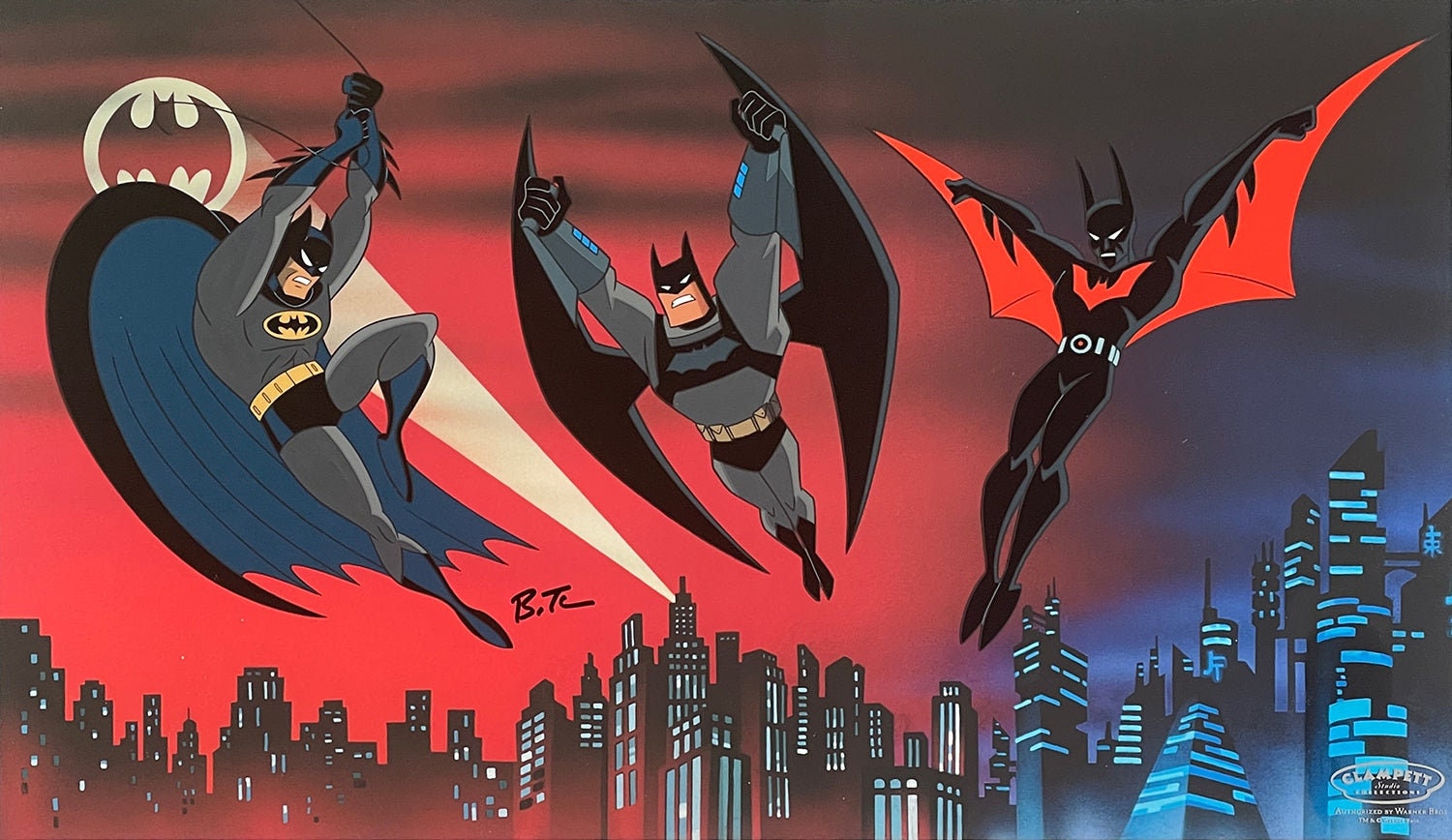 Bruce Timm SIGNED Batman and Beyond Warner Brothers Limited Edition An –  Charles Scott Gallery