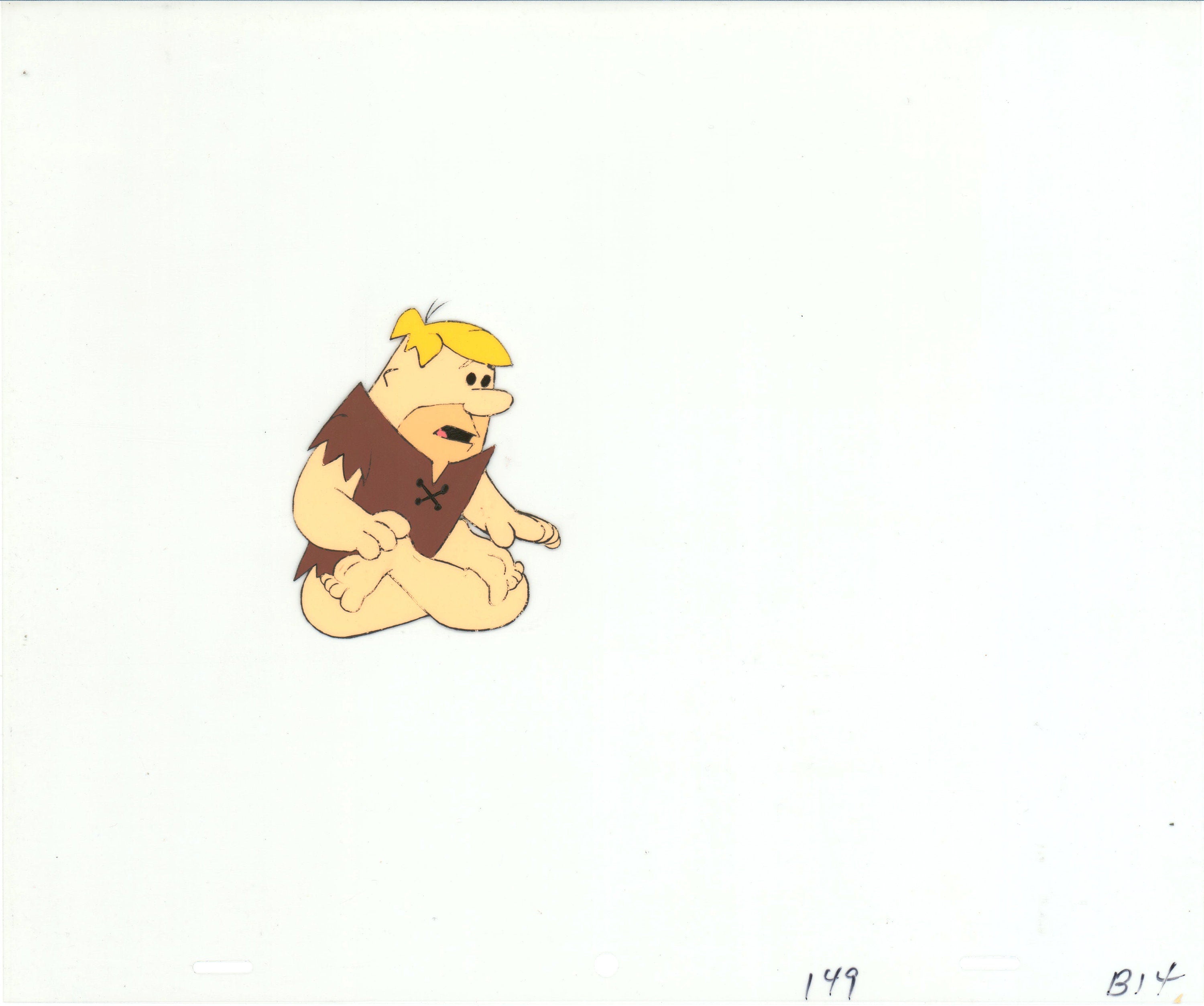 The Flintstones Barney Rubble Animation Cel Hanna Barbera 1980s B70289 Agrohortipbacid 0190