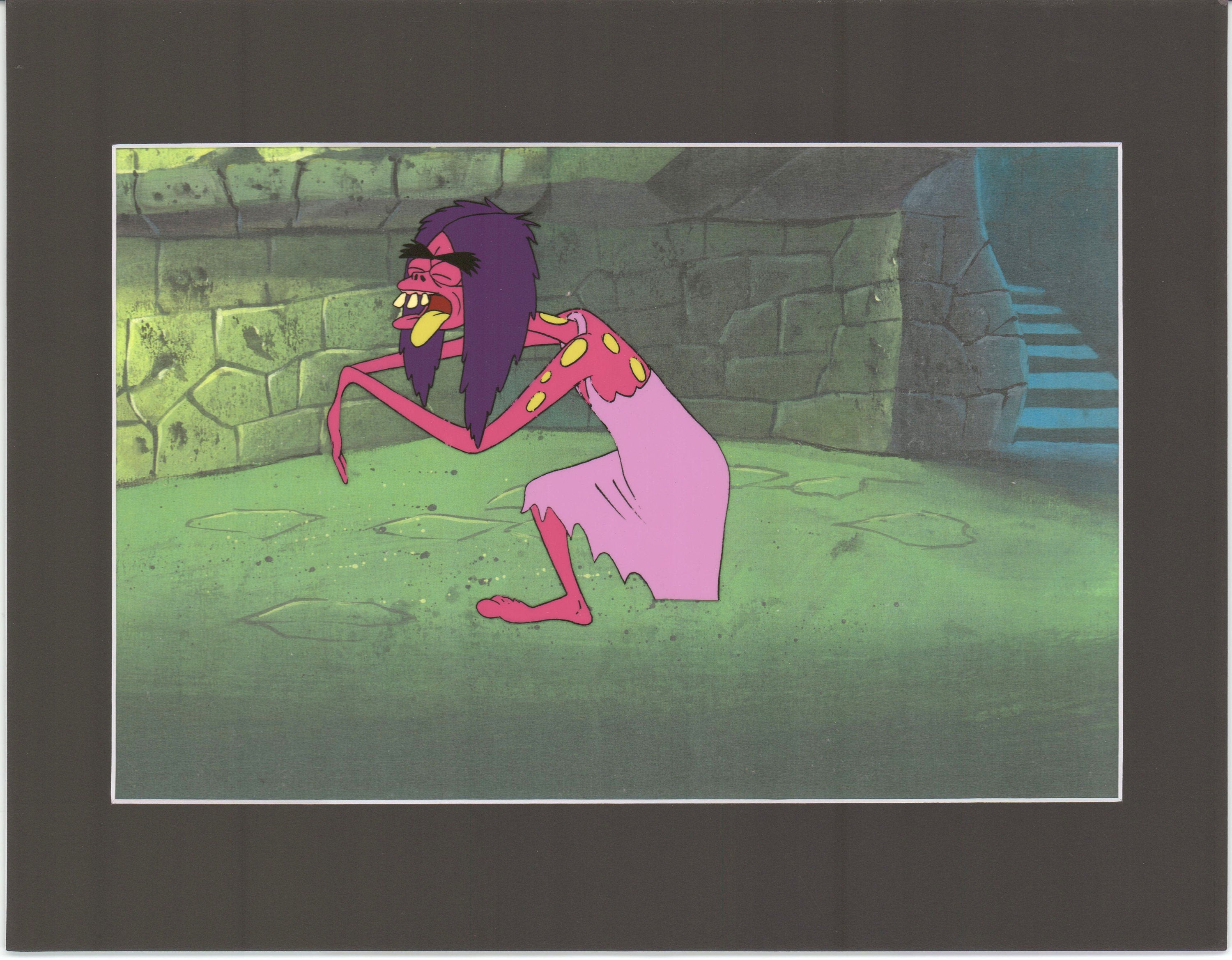 Scooby Doo 1985 13 Ghosts Of Scooby Doo Production Animation Art Cel Hanna Barbera 24