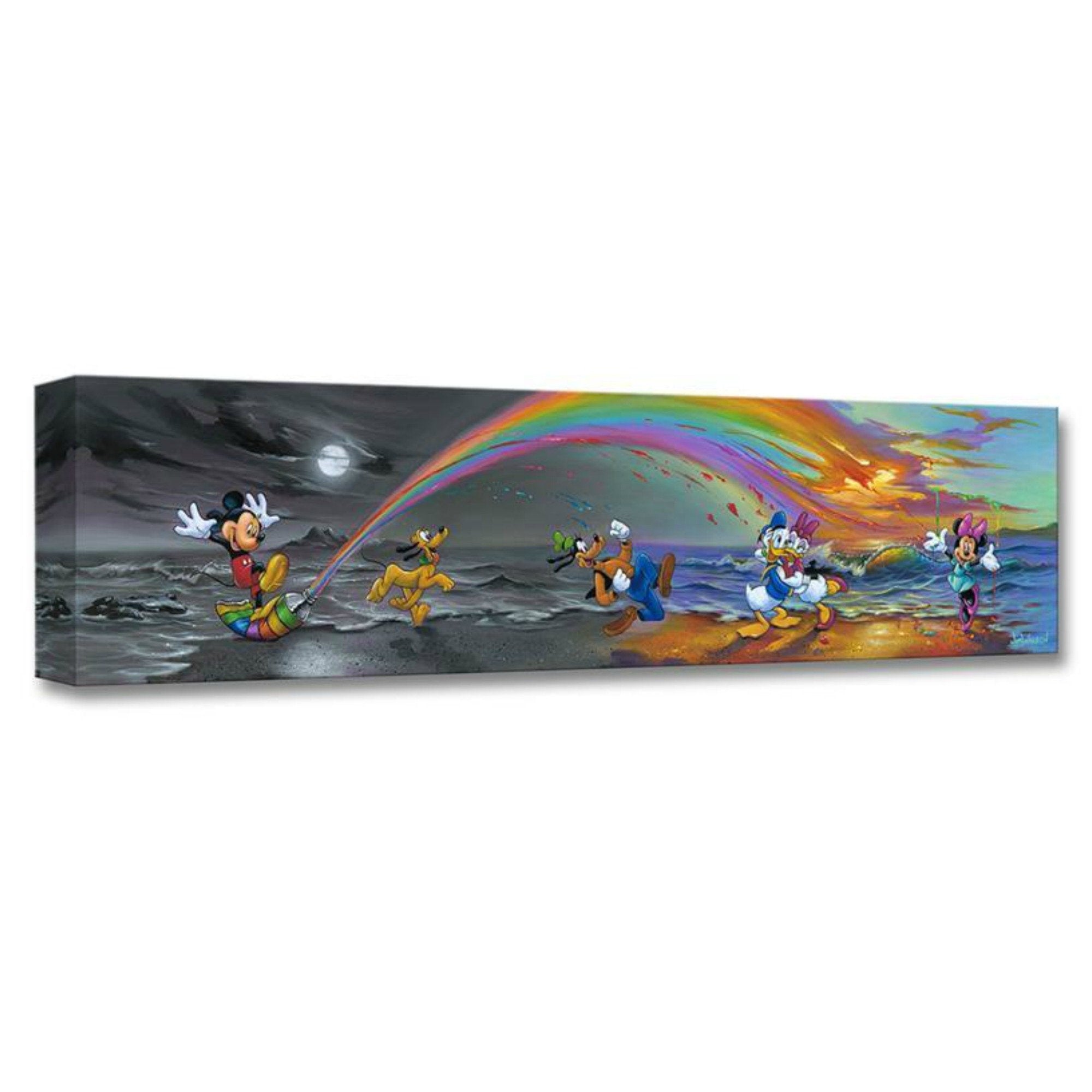 Mickey Mouse Minnie Mouse Walt Disney Fine Art Jim Warren Limited