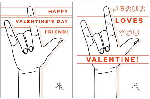 Free Valentine’s Day printables 