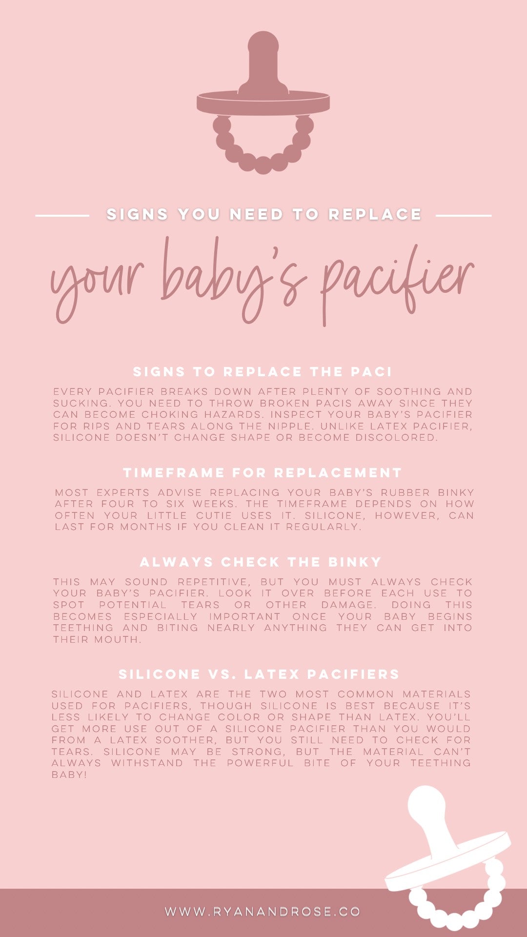 Signs You Need To Replace Your Baby’s Pacifier