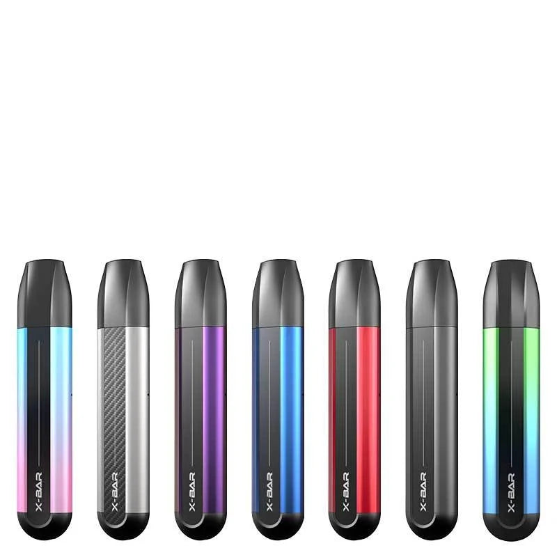 differente couleur click-puff-x bar