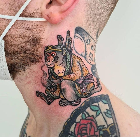 monkey tattoo liv frost