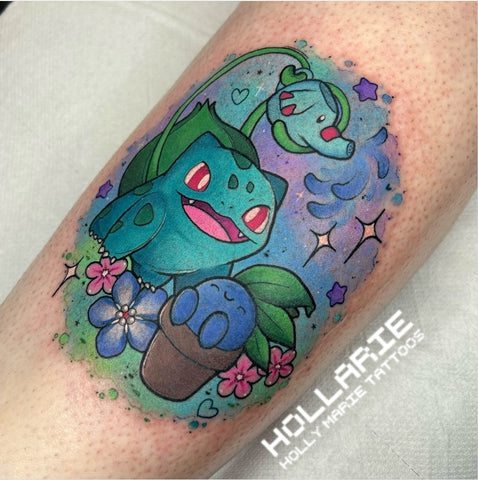 Bulbasaur tattoo design