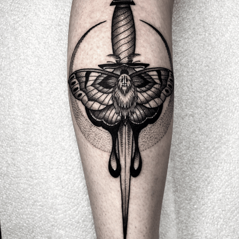 Butterfly tattoo for men