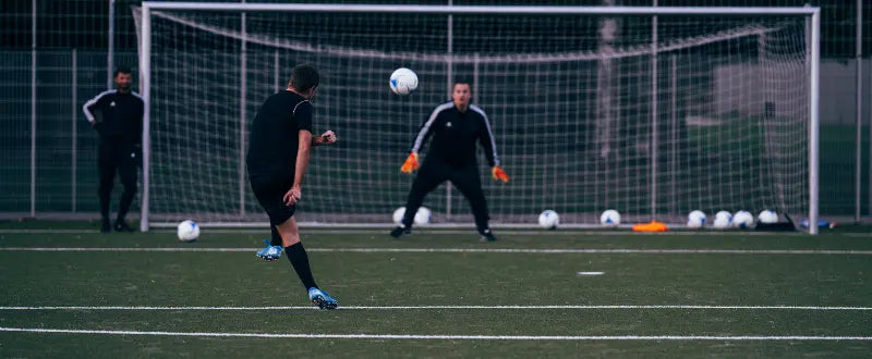 football players in the pitch