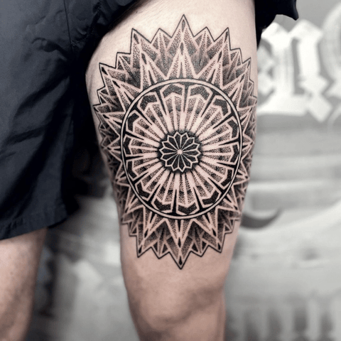 Geometric-mandala-tattoo